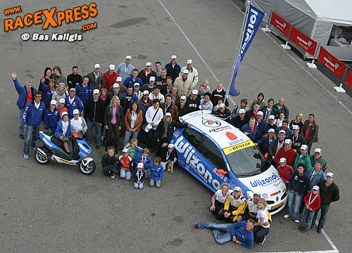 Het hele weekend veel gasten bij het Wijzonol Rhesus Racing Team